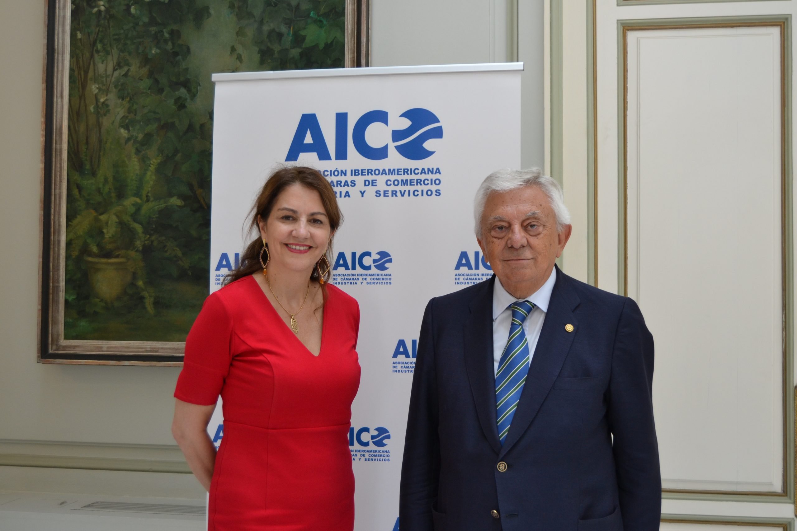 Visita de la Presidenta de la Cámara de Comercio de Santiago de Chile